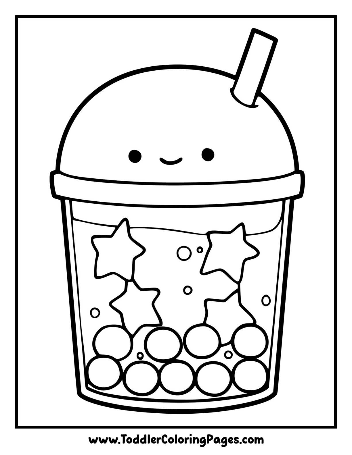 Boba Coloring Pages