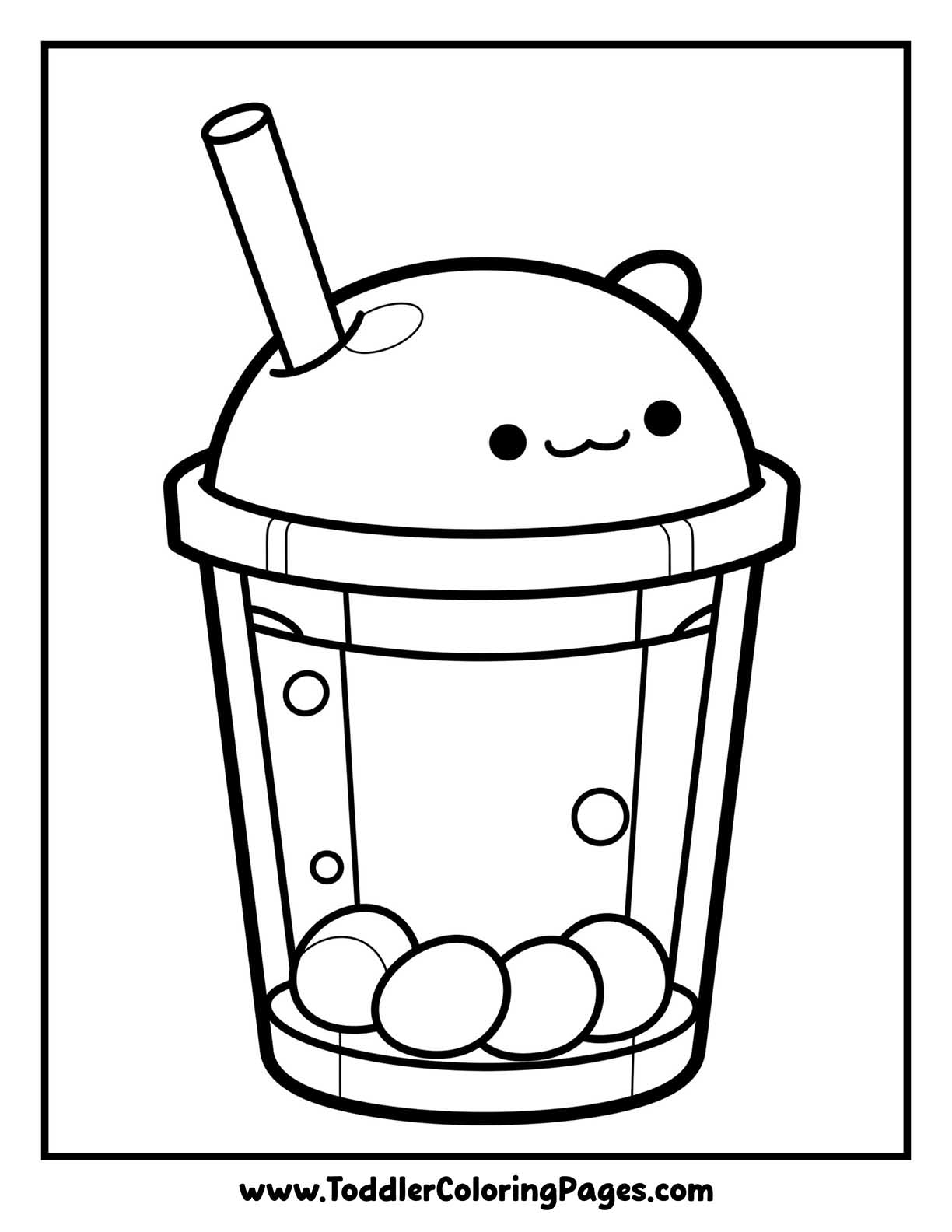 Boba Coloring Pages