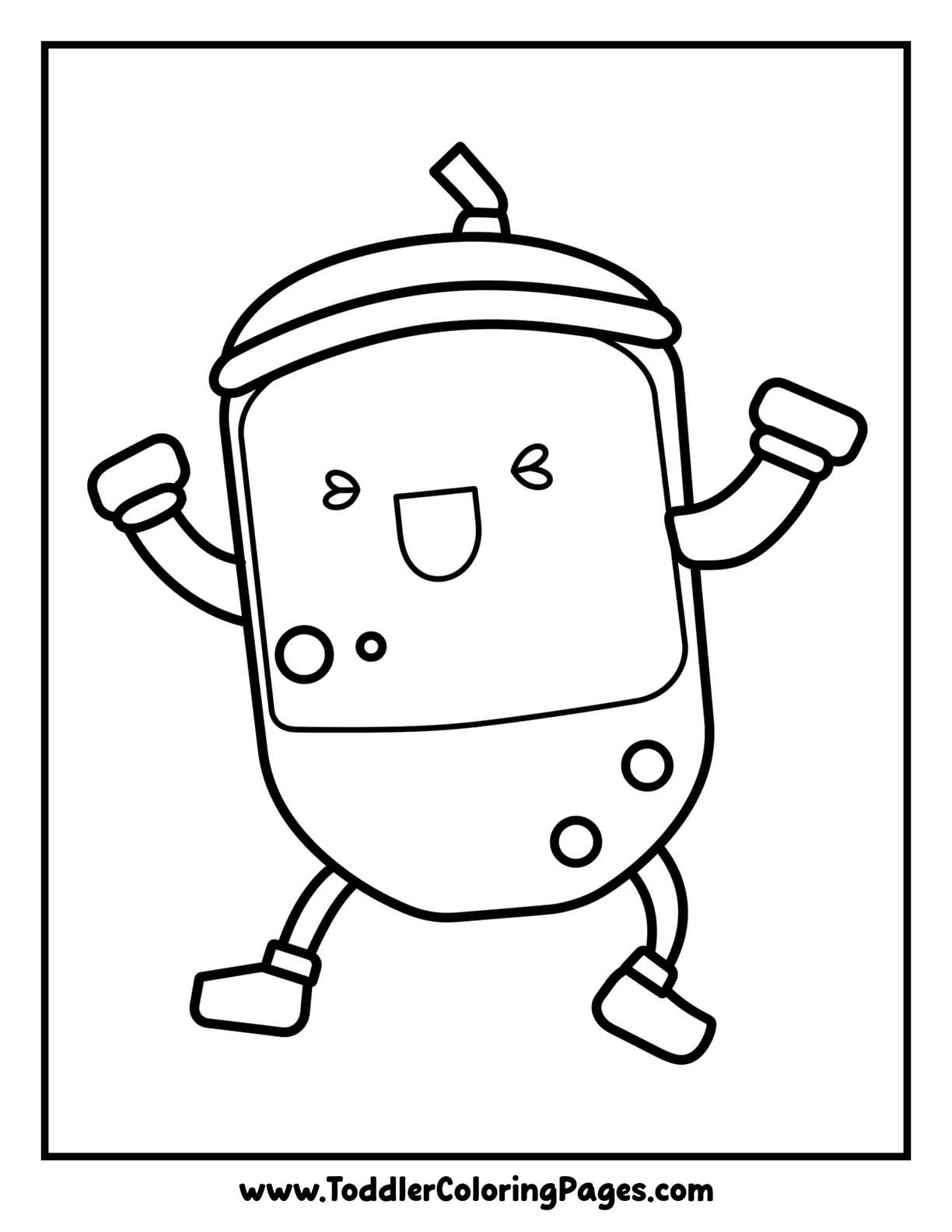 Boba Coloring Pages