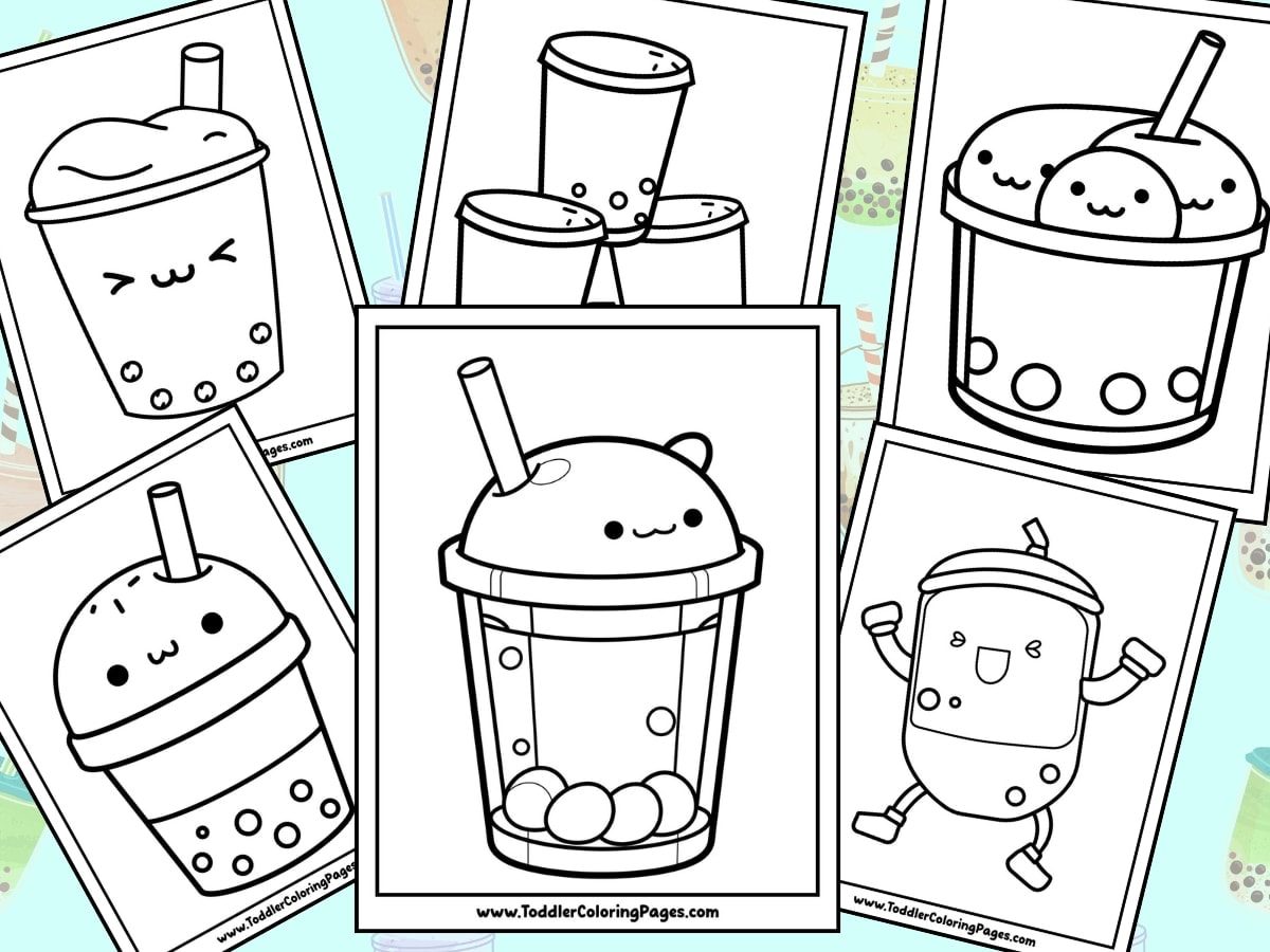 Boba Coloring Pages