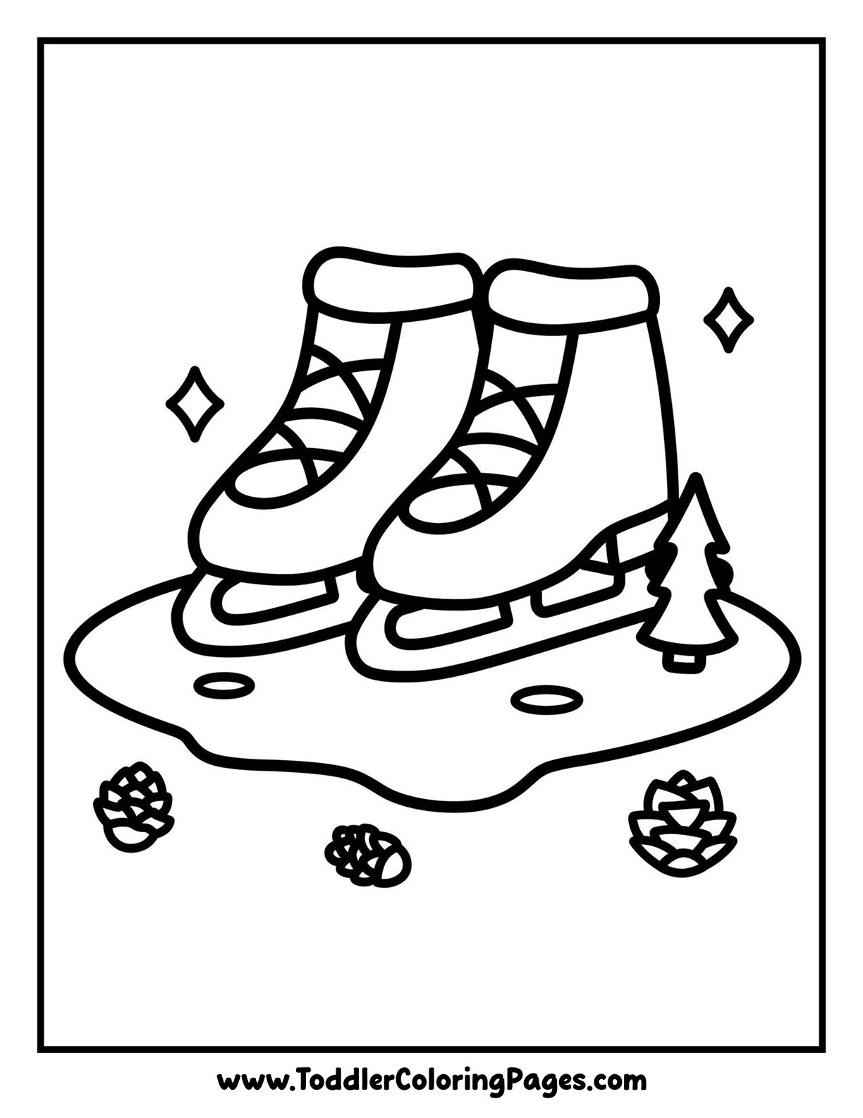 January Coloring Pages