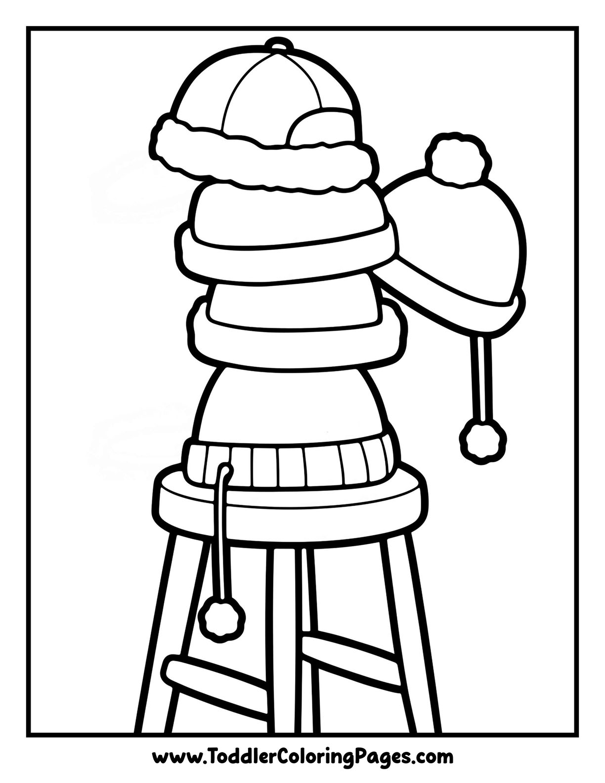 January Coloring Pages