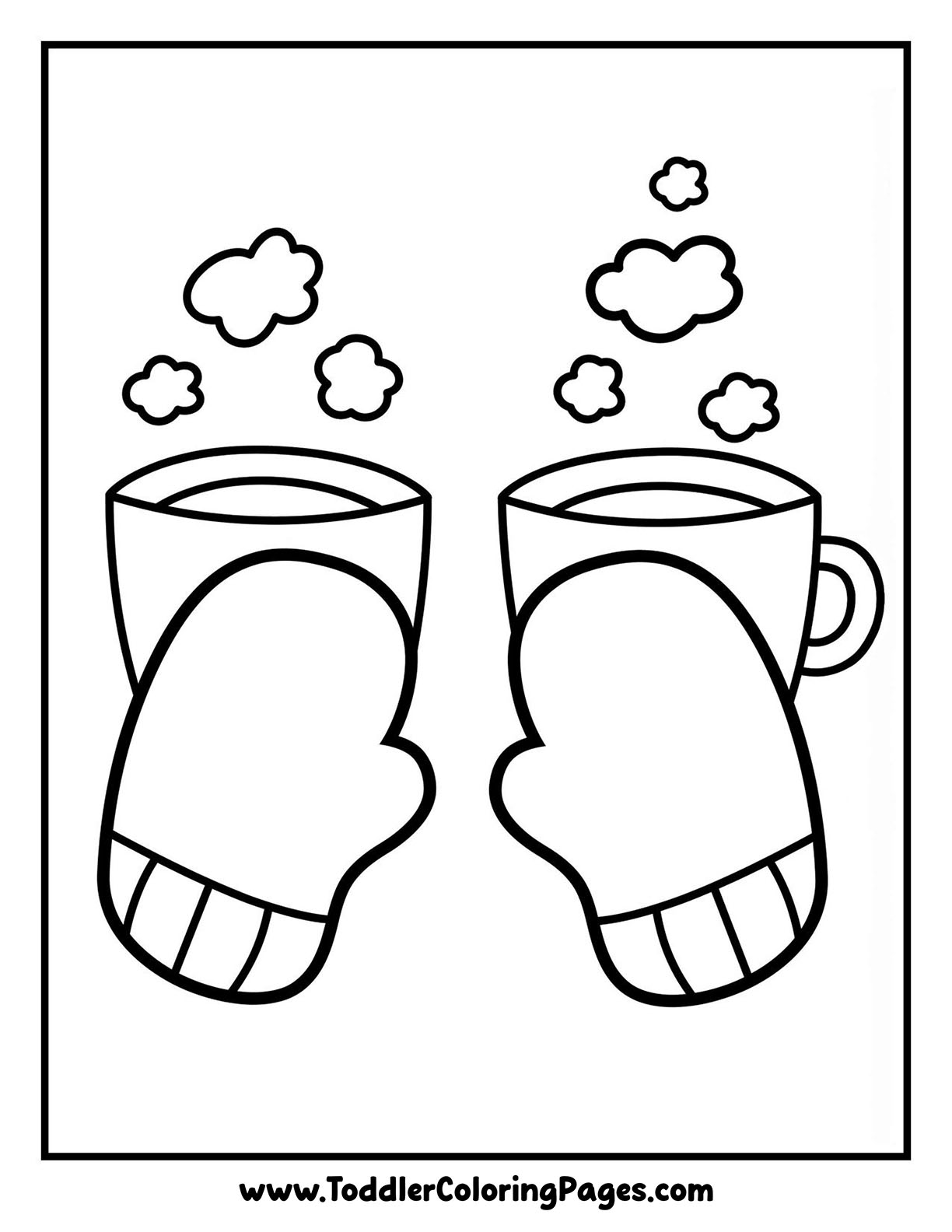 January Coloring Pages