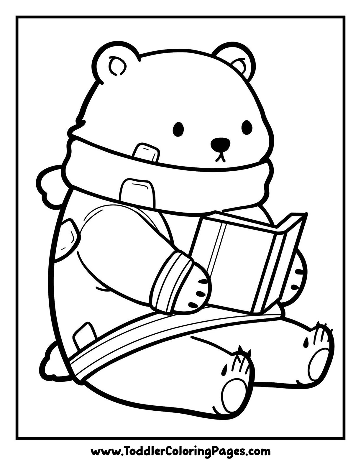 January Coloring Pages