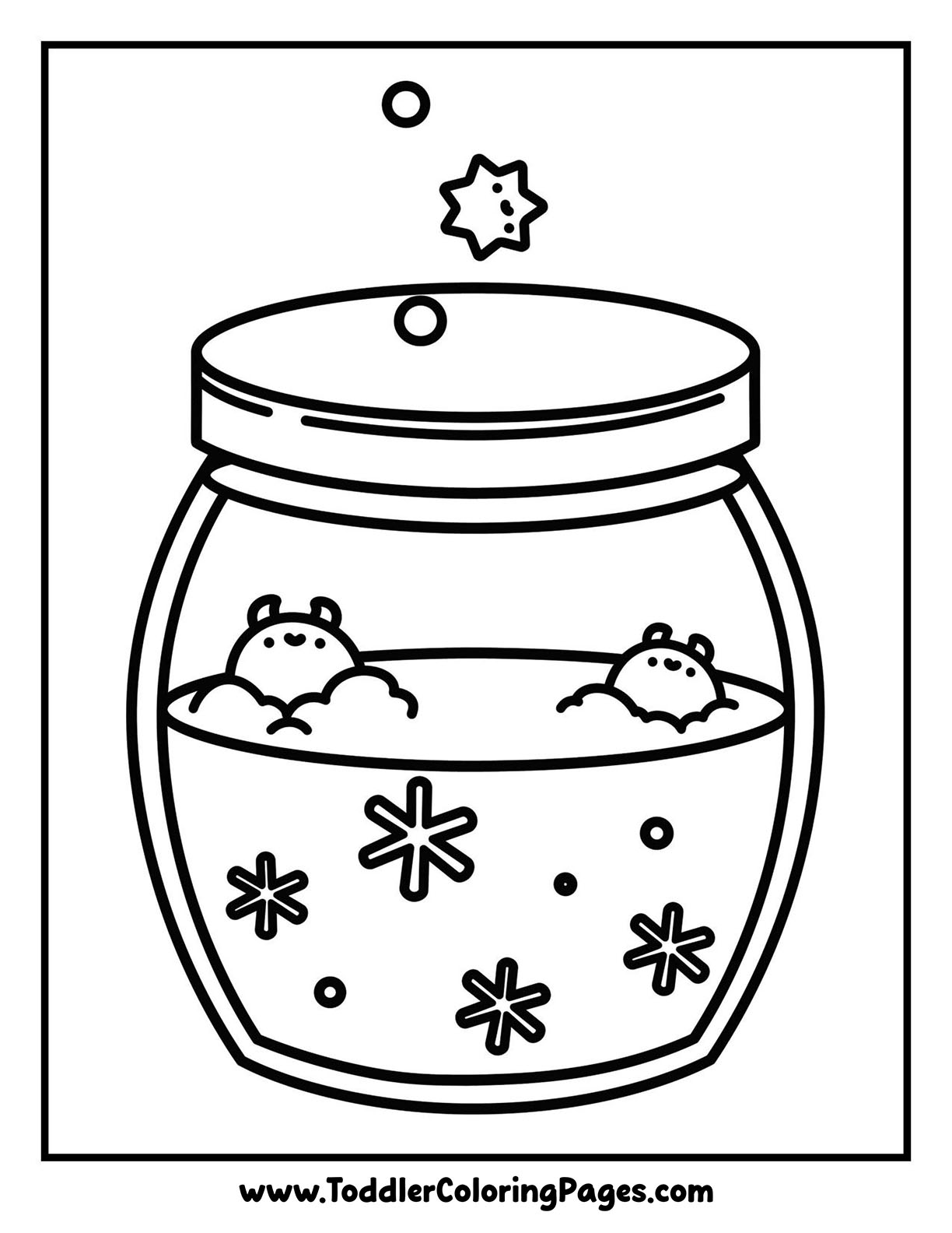 January Coloring Pages