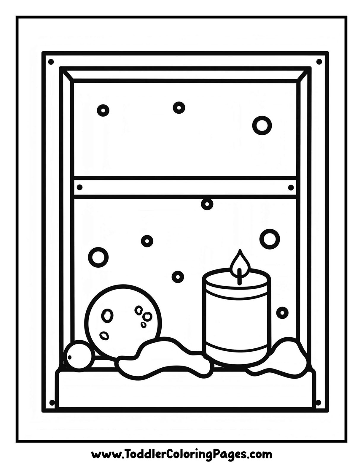 January Coloring Pages