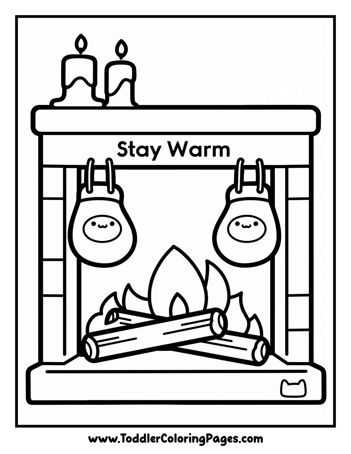 January Coloring Pages