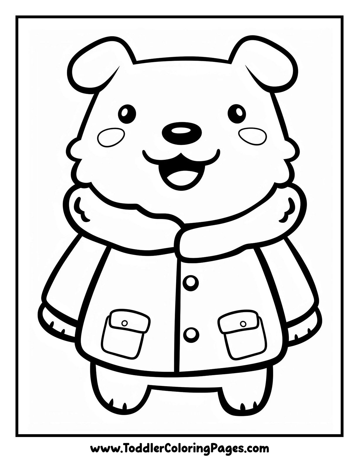 January Coloring Pages