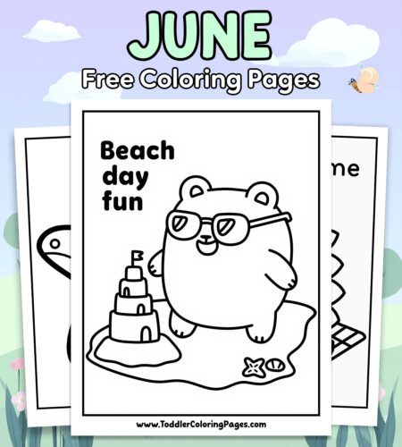 June Coloring Pages