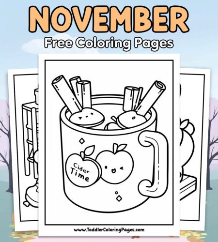 November Coloring Pages