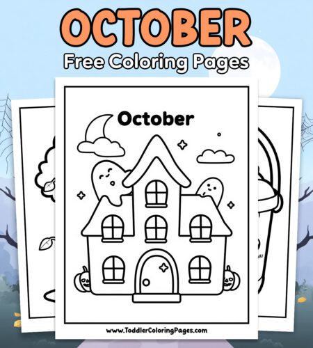October Coloring Pages