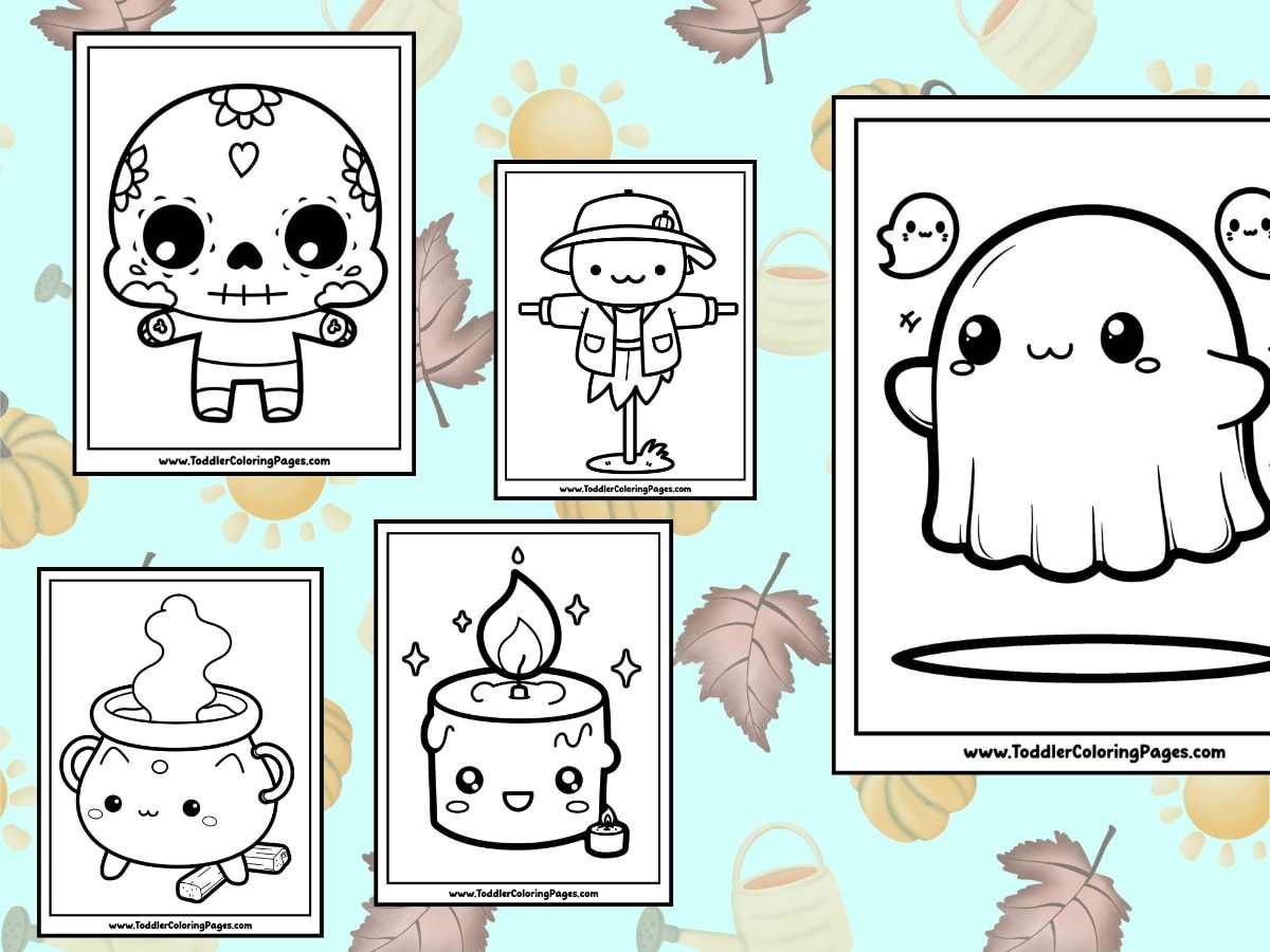 October Coloring Pages