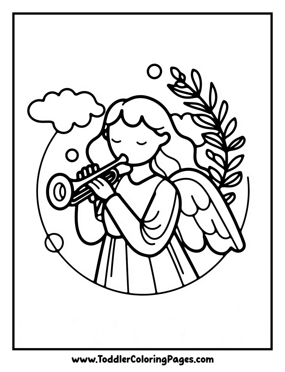 Angel Coloring Pages