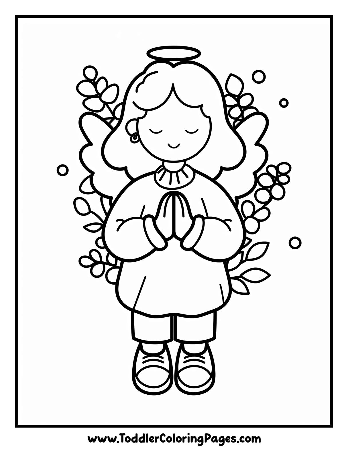 Angel Coloring Pages