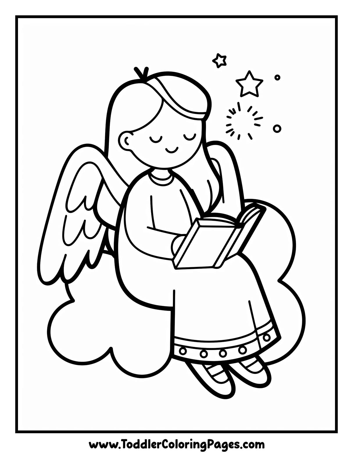 Angel Coloring Pages