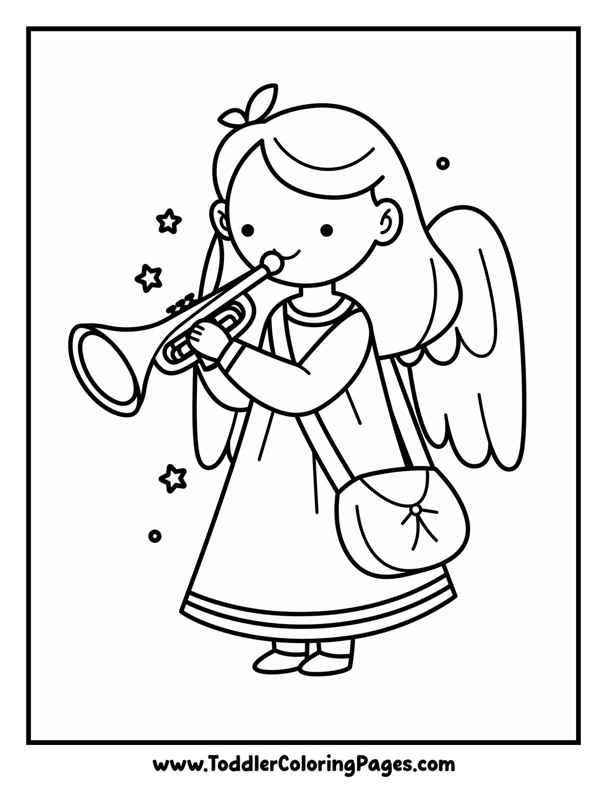 Angel Coloring Pages