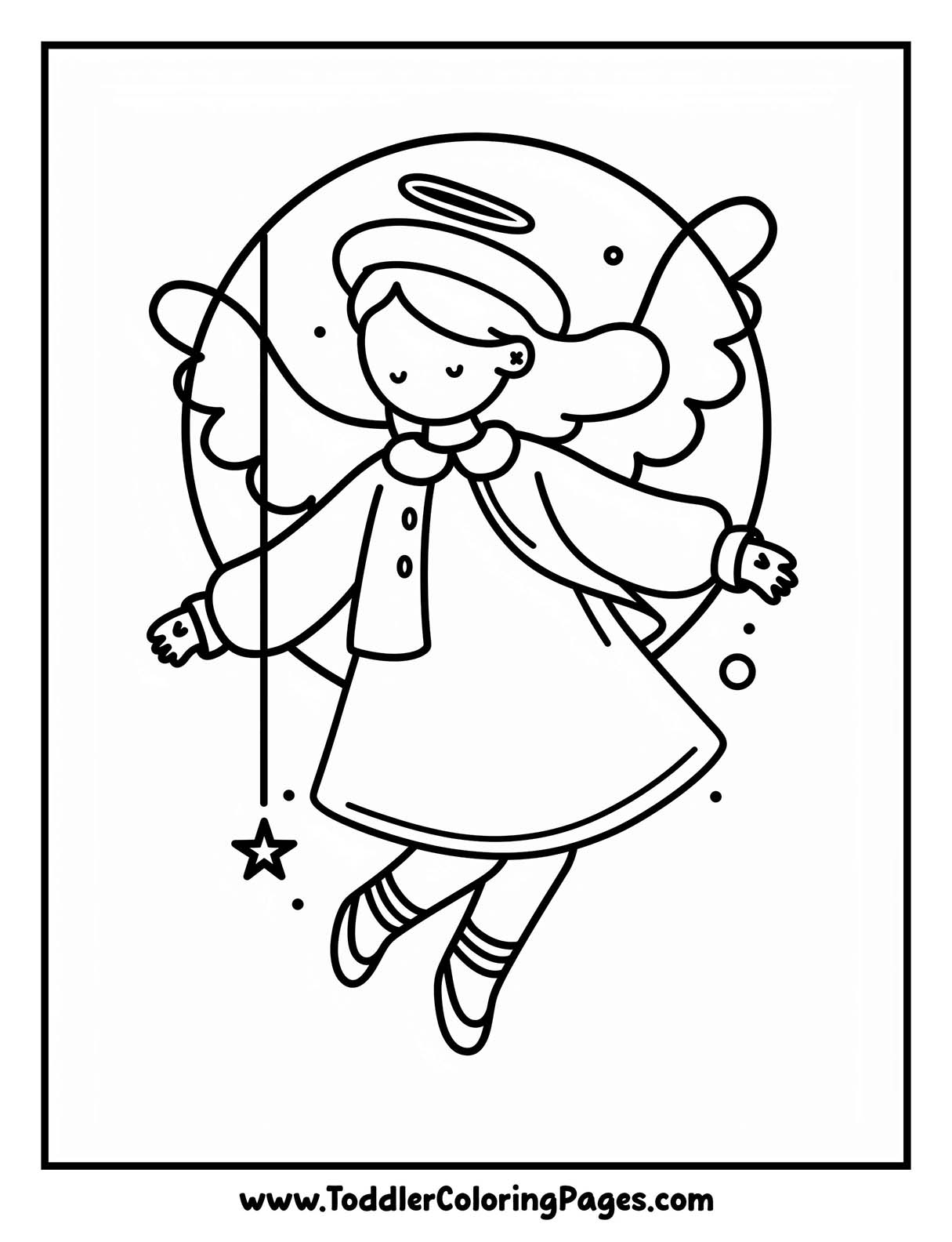 Angel Coloring Pages