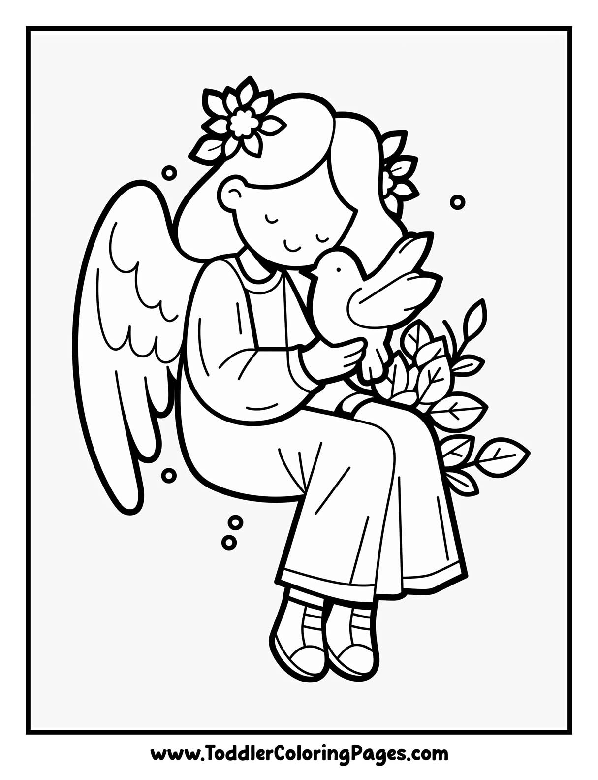 Angel Coloring Pages