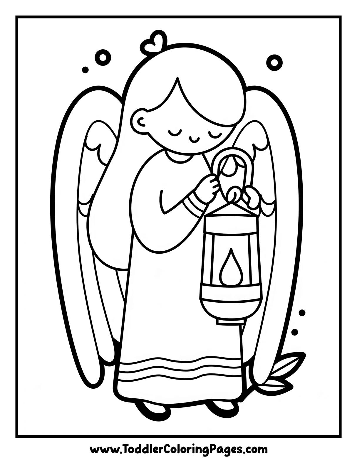 Angel Coloring Pages