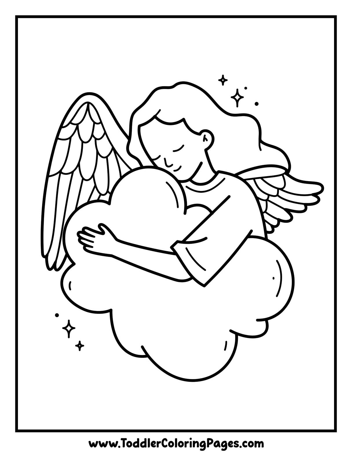 Angel Coloring Pages