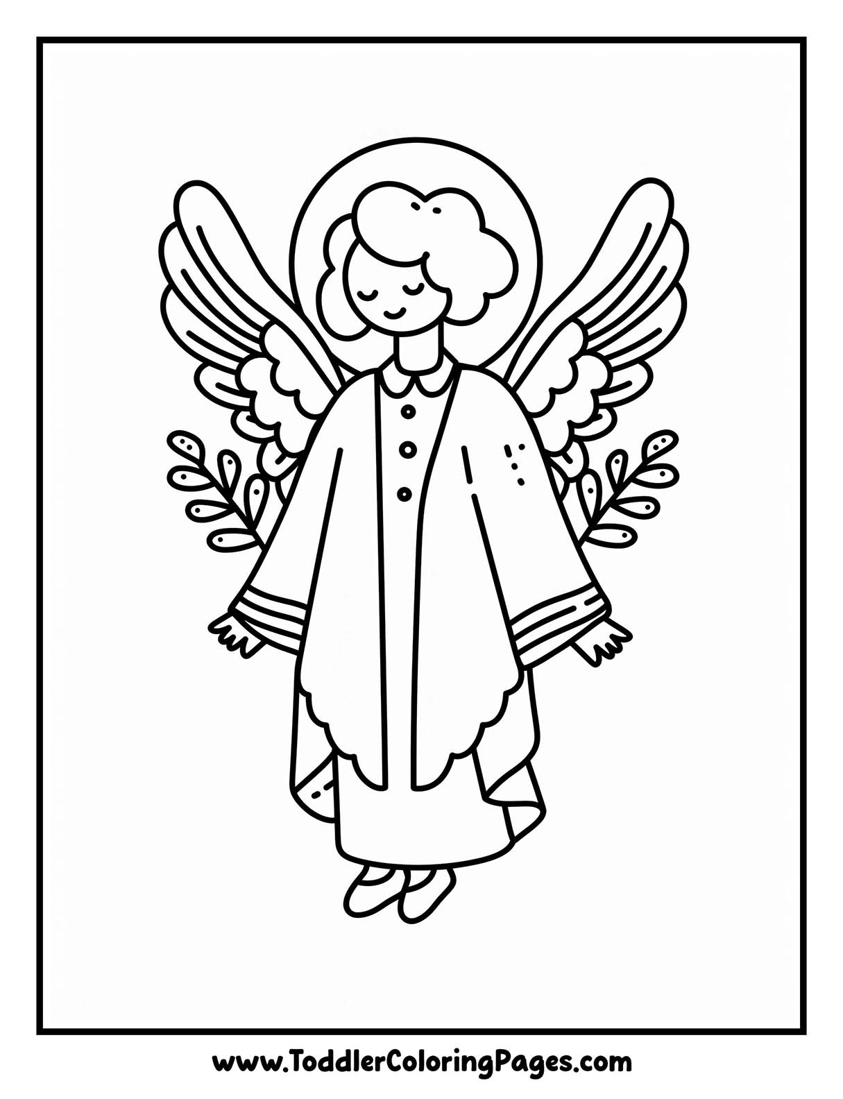Angel Coloring Pages