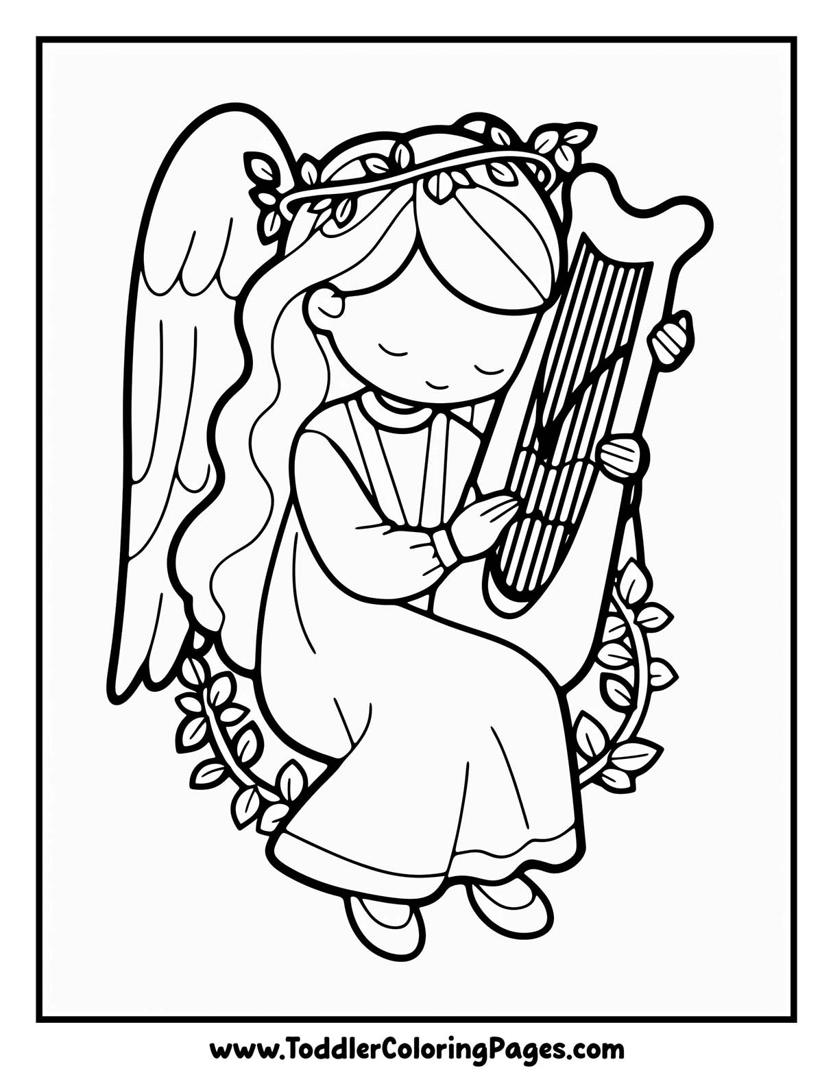 Angel Coloring Pages