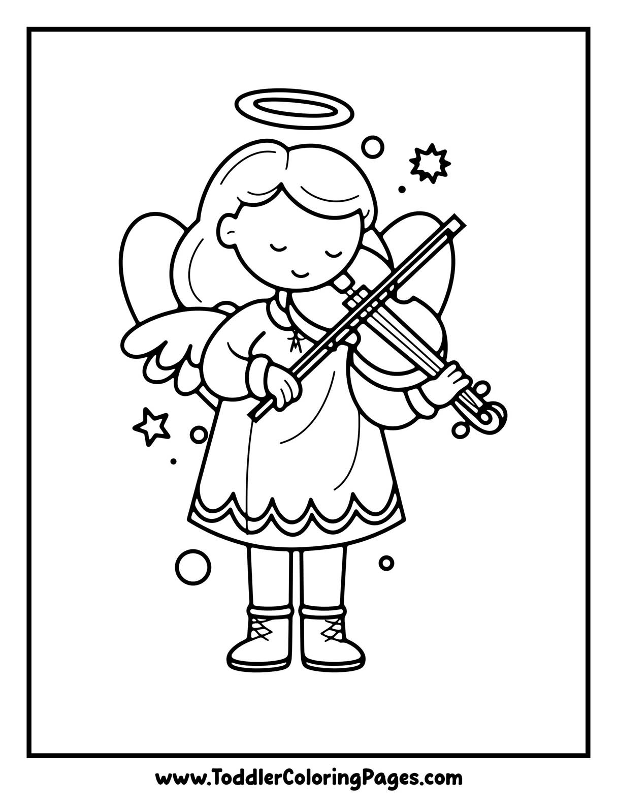 Angel Coloring Pages