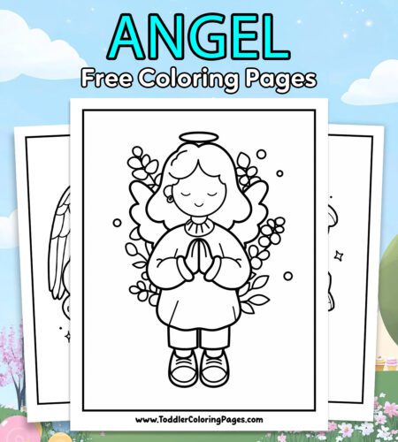 Angel Coloring Pages