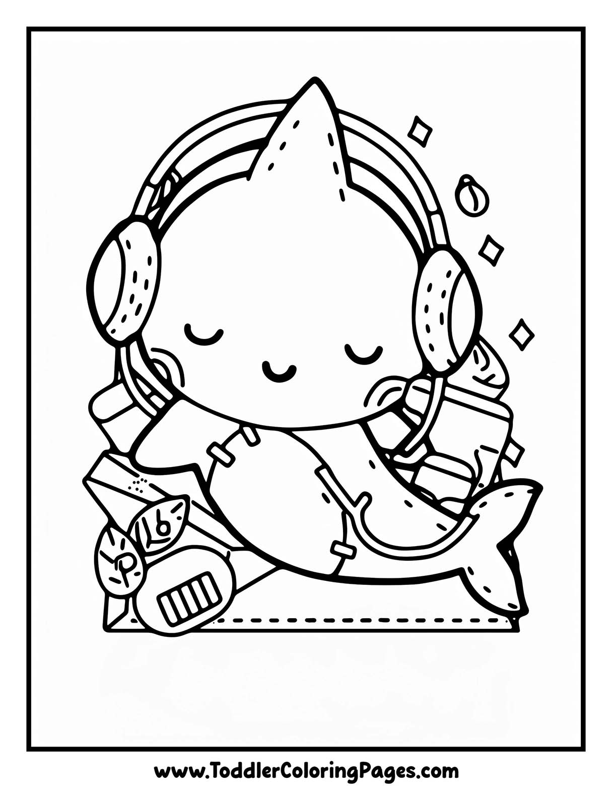 Baby Shark Coloring Pages