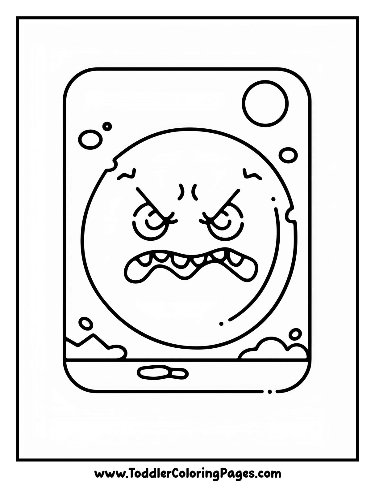 Emoji Coloring Pages