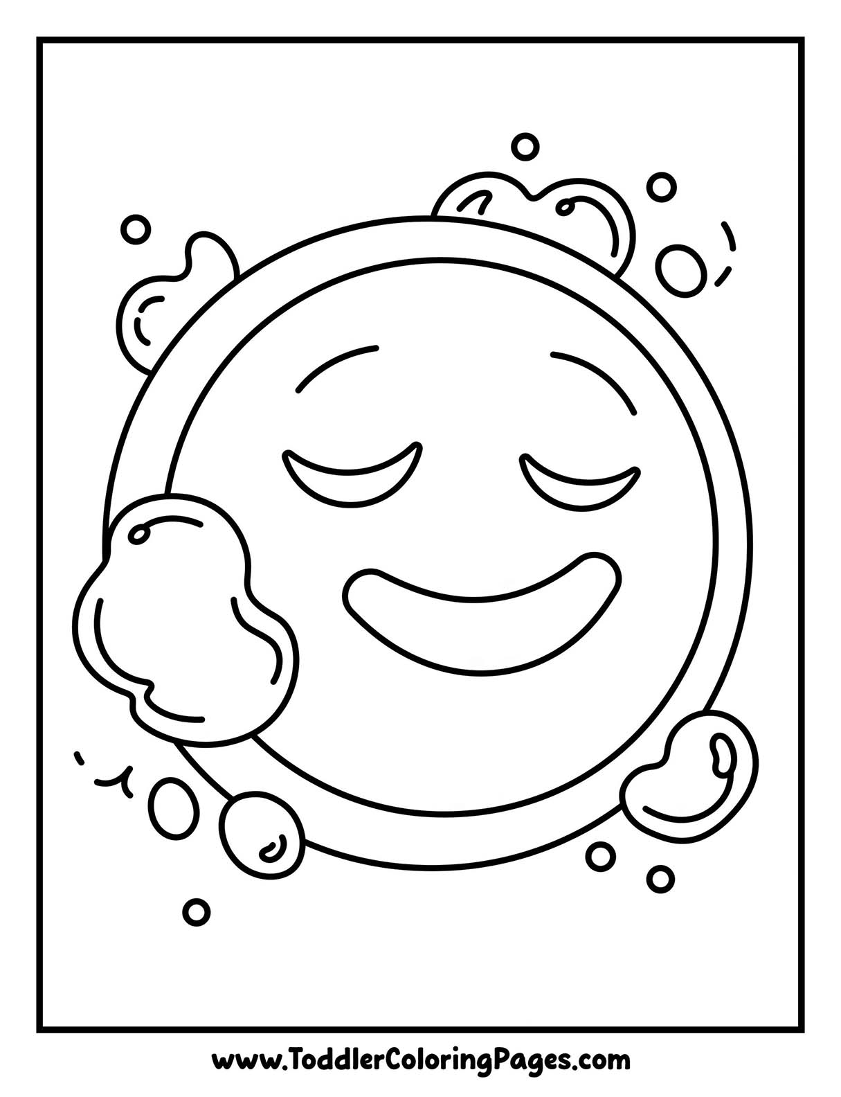 Emoji Coloring Pages