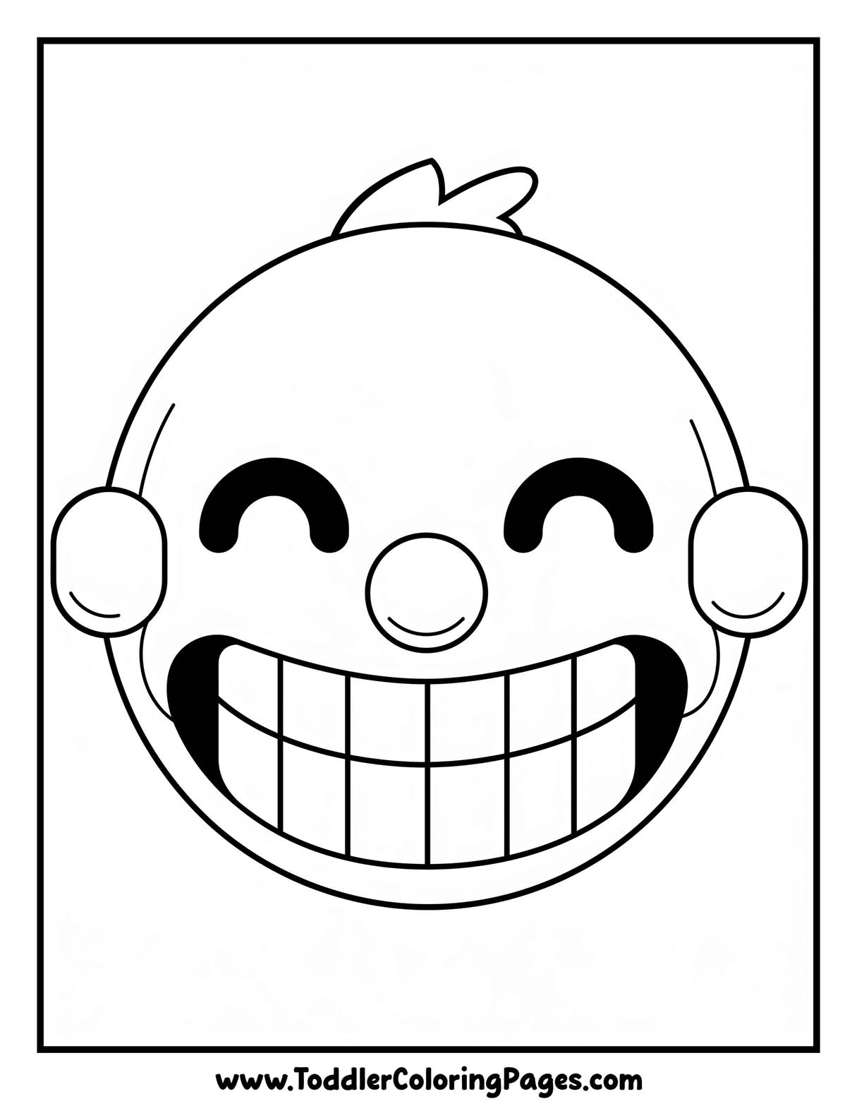 Emoji Coloring Pages