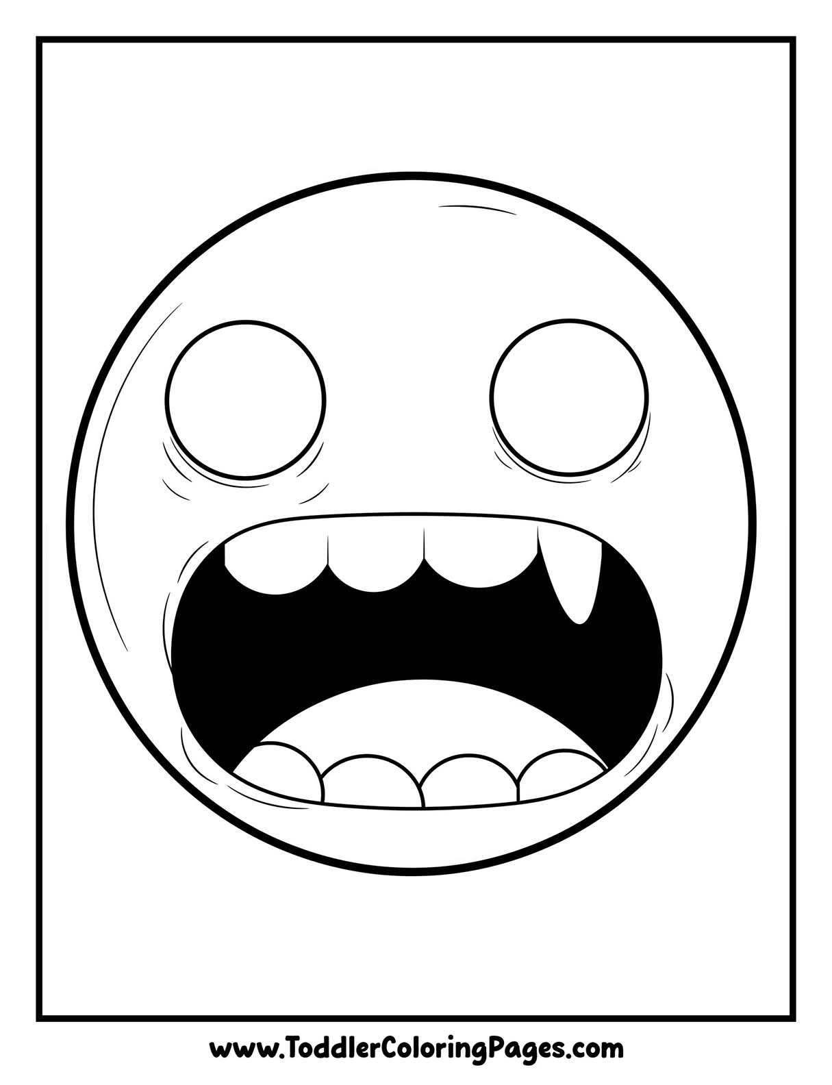 Emoji Coloring Pages