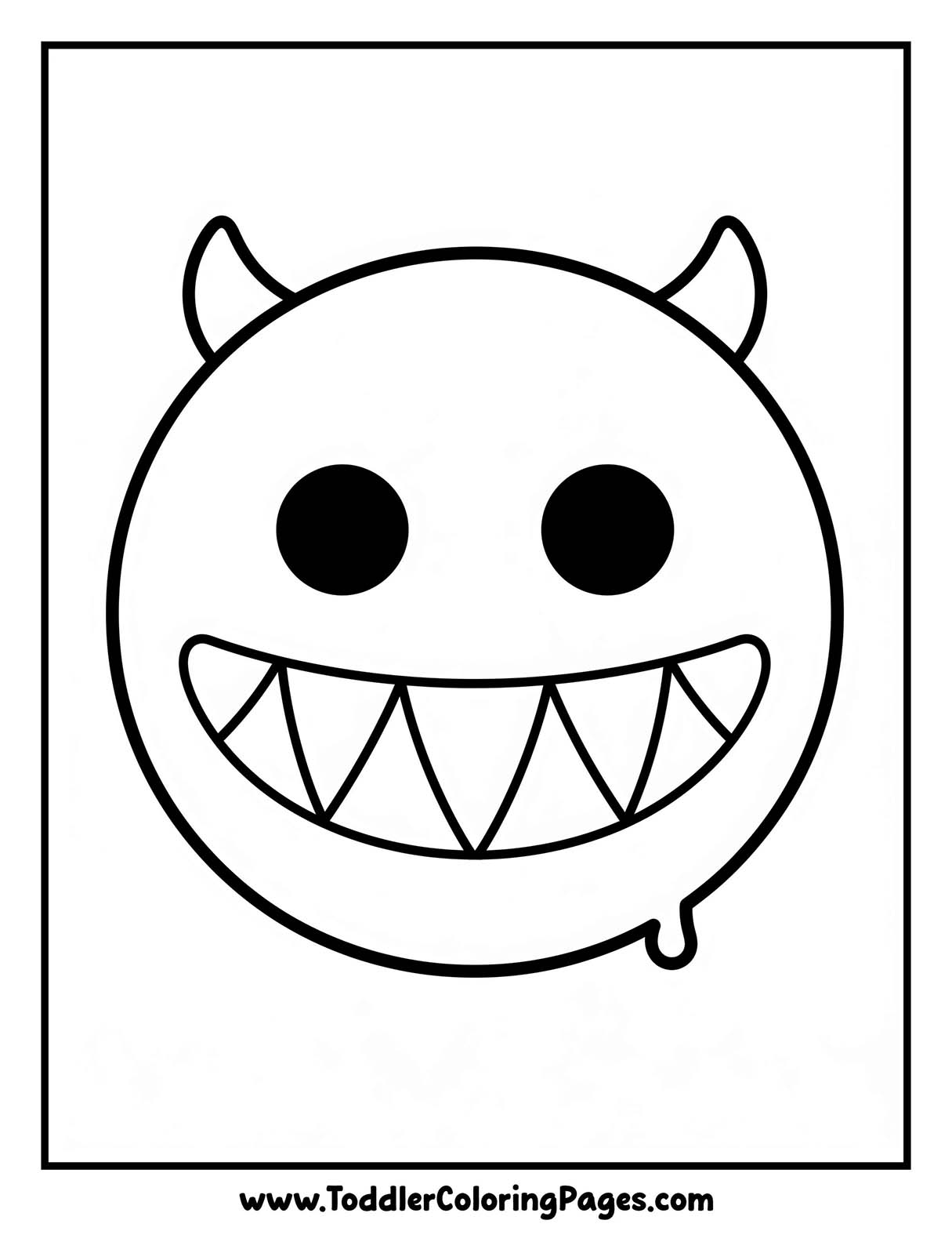 Emoji Coloring Pages