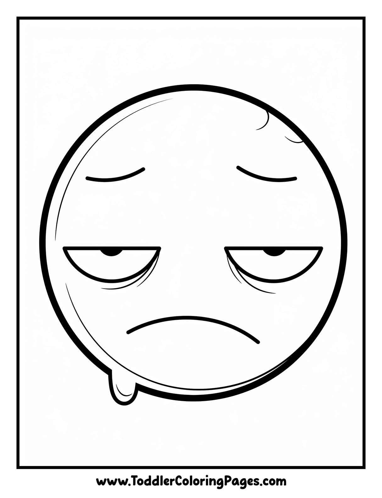 Emoji Coloring Pages