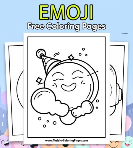 Emoji Coloring Pages