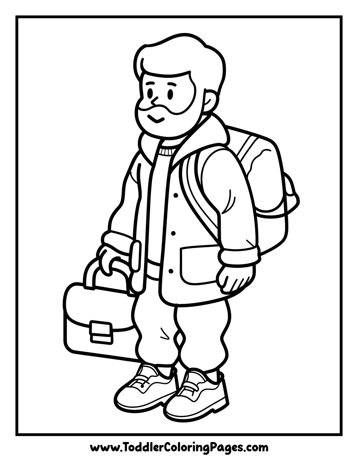Father's Day Coloring Pages