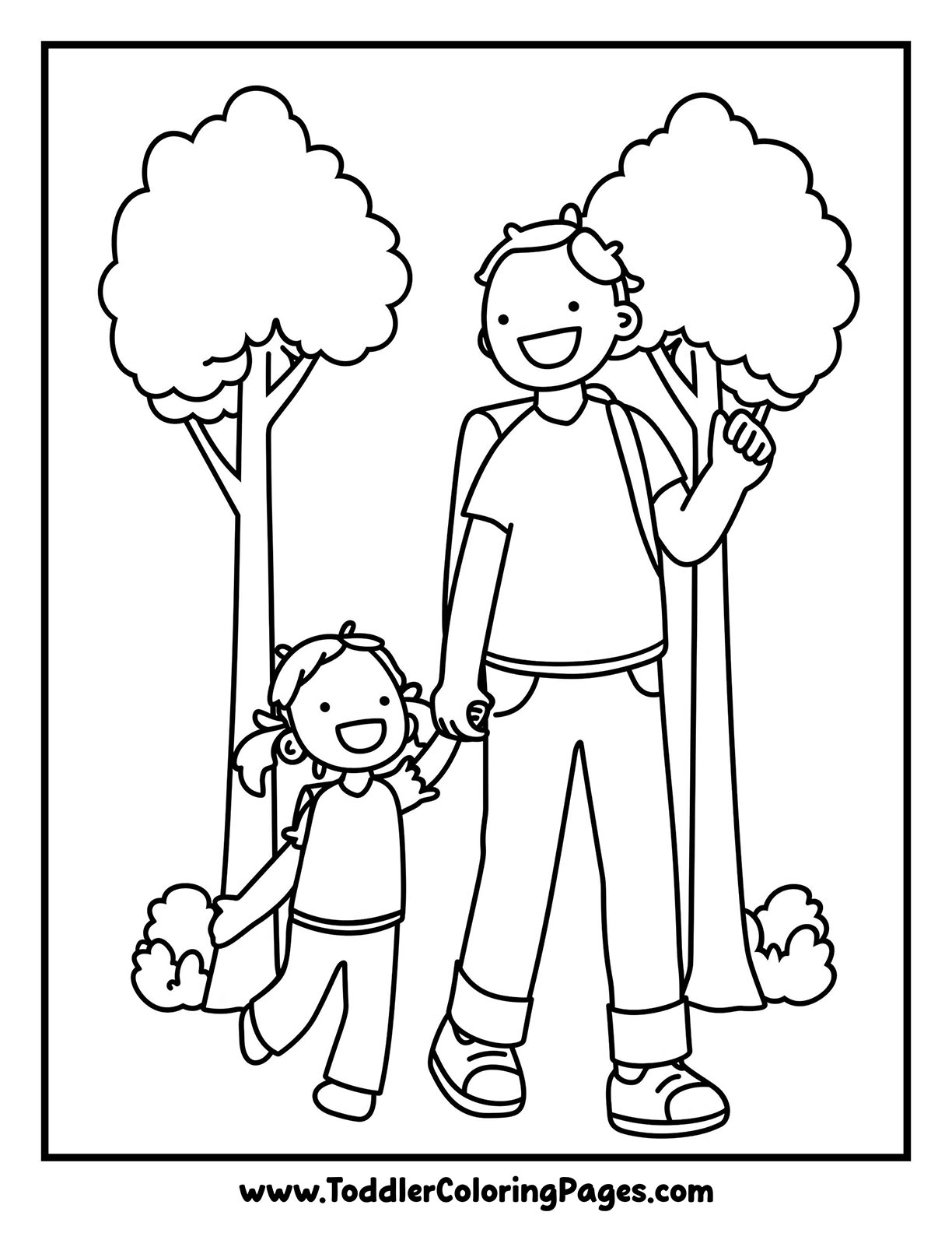 Father's Day Coloring Pages