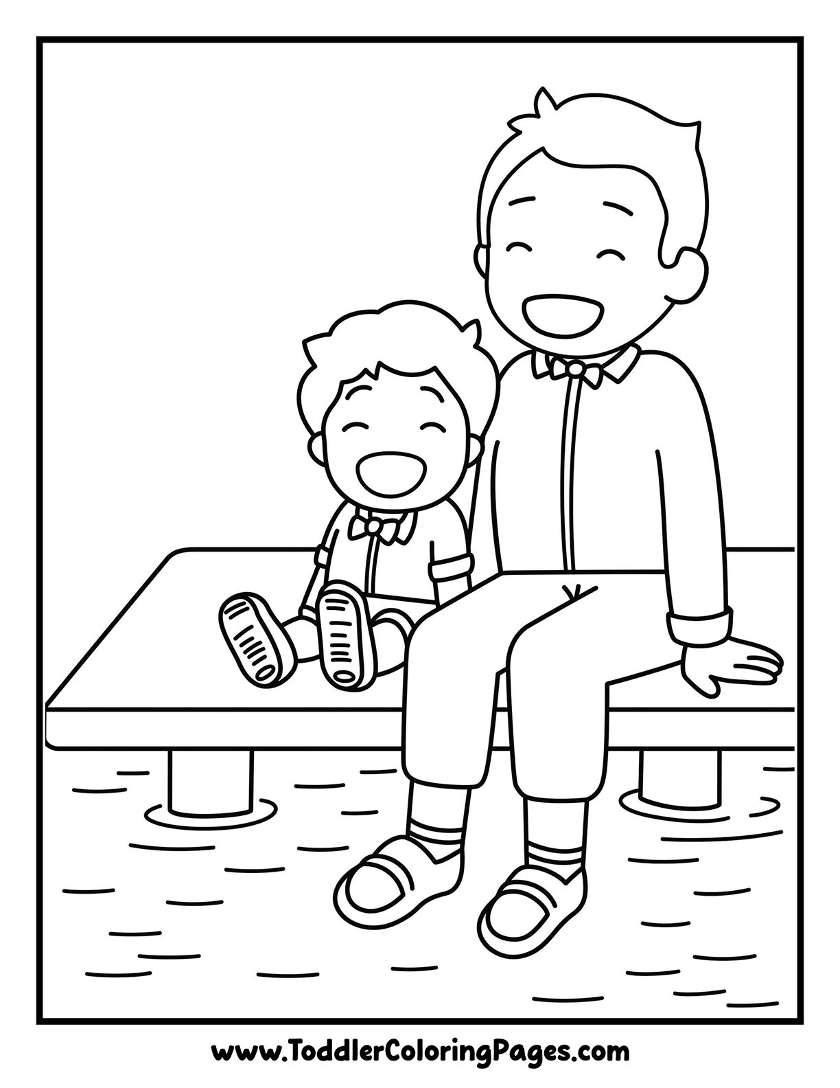Father's Day Coloring Pages