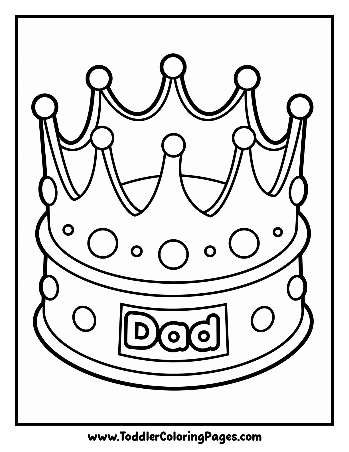 Father's Day Coloring Pages