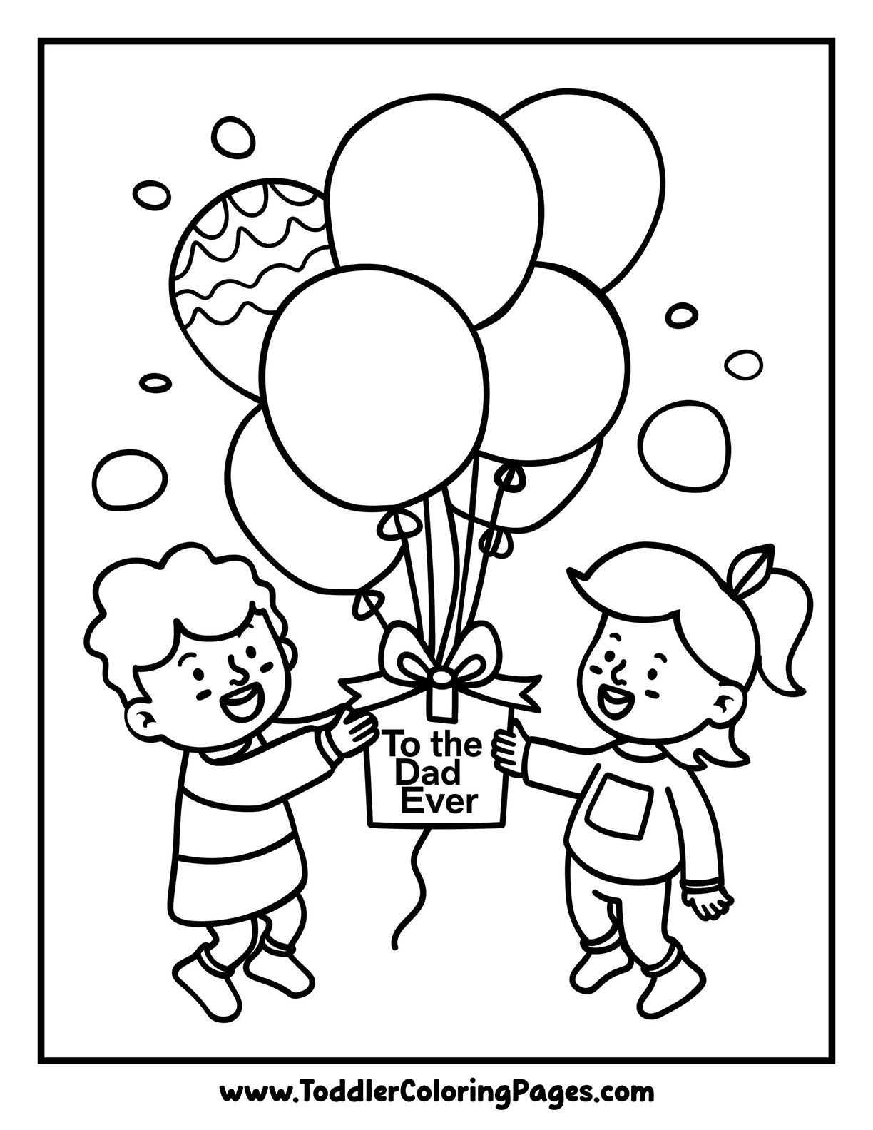 Father's Day Coloring Pages