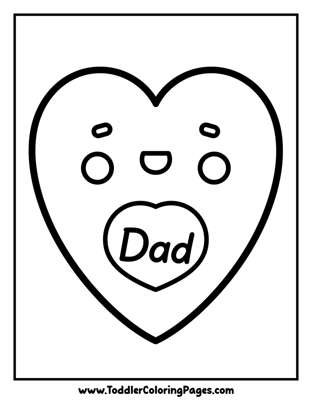 Father's Day Coloring Pages