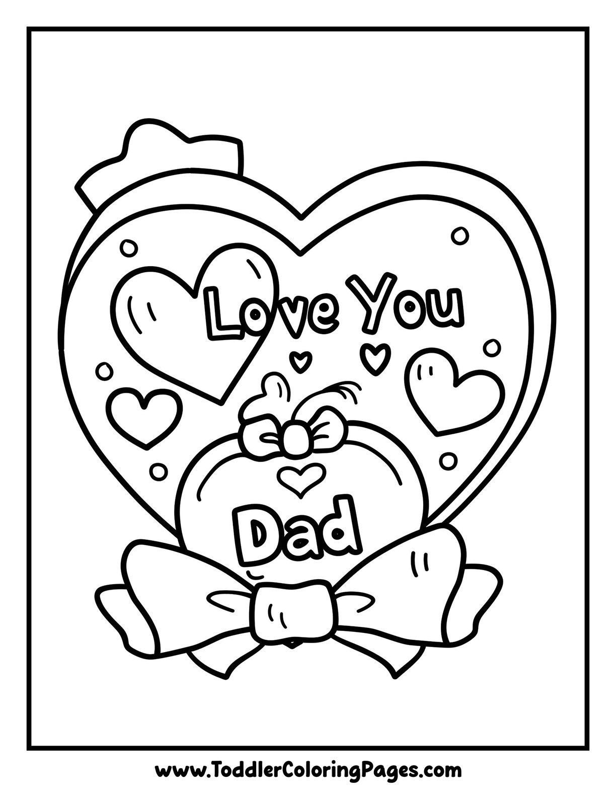 Father's Day Coloring Pages