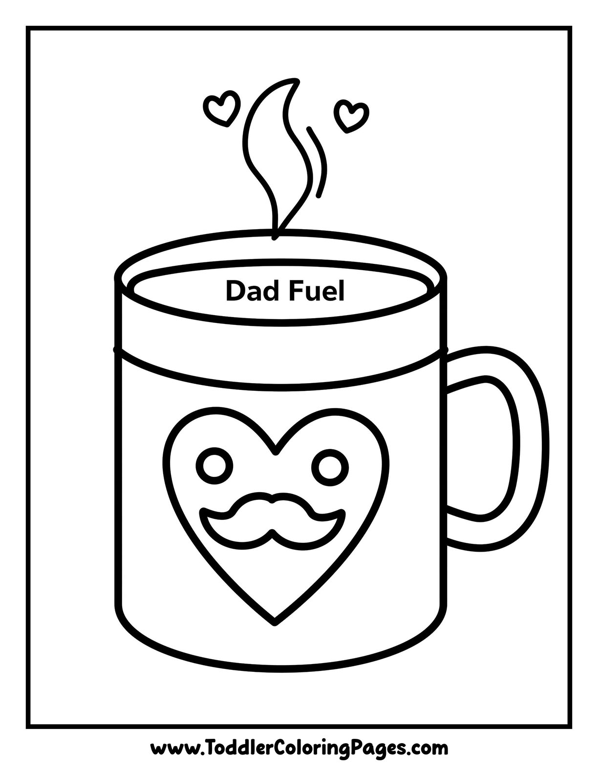 Father's Day Coloring Pages