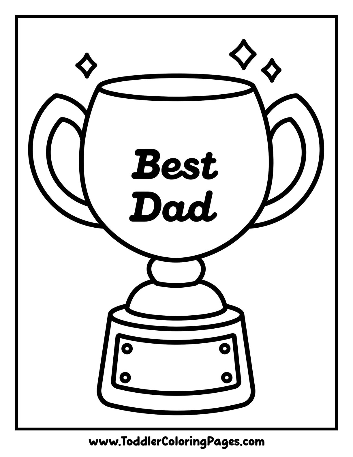 Father's Day Coloring Pages
