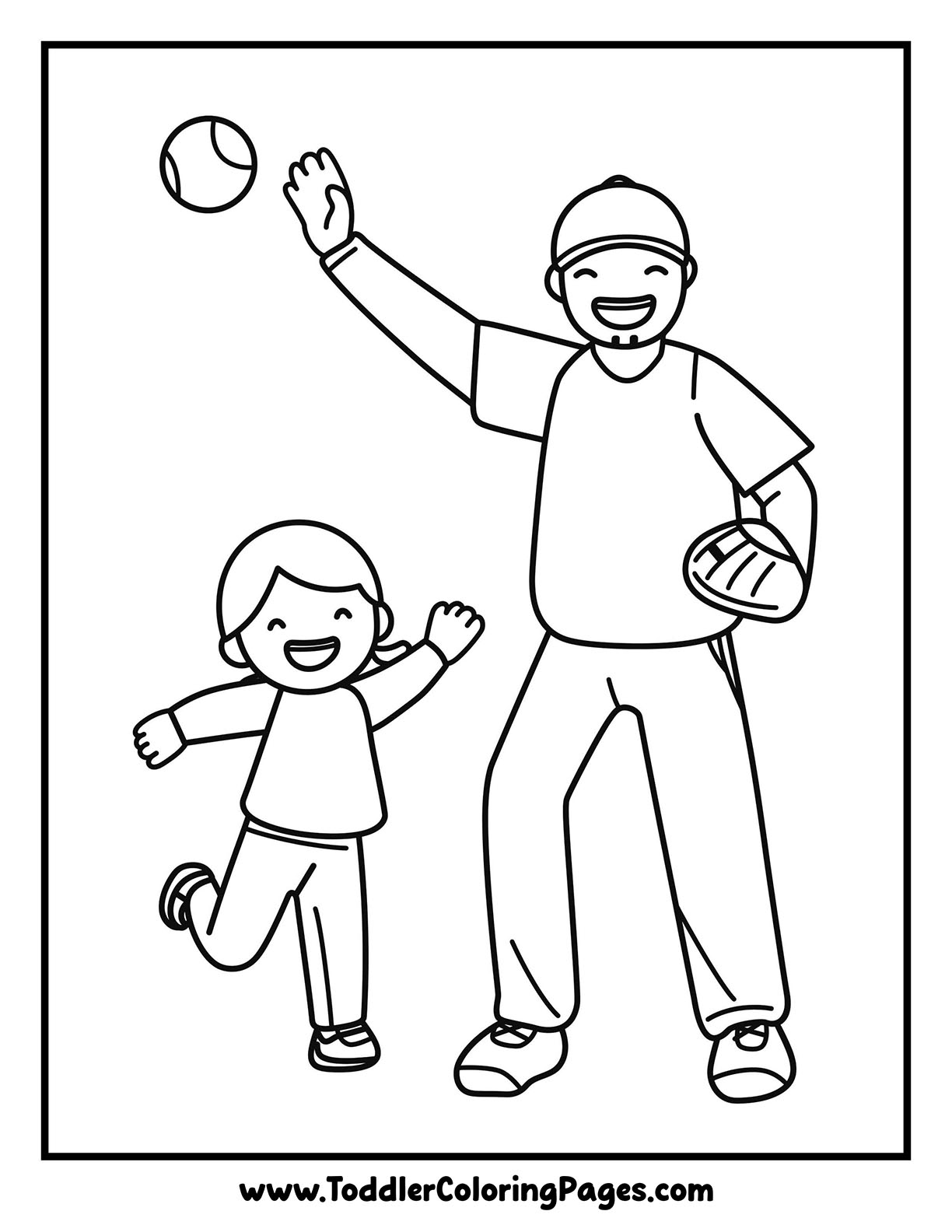 Father's Day Coloring Pages