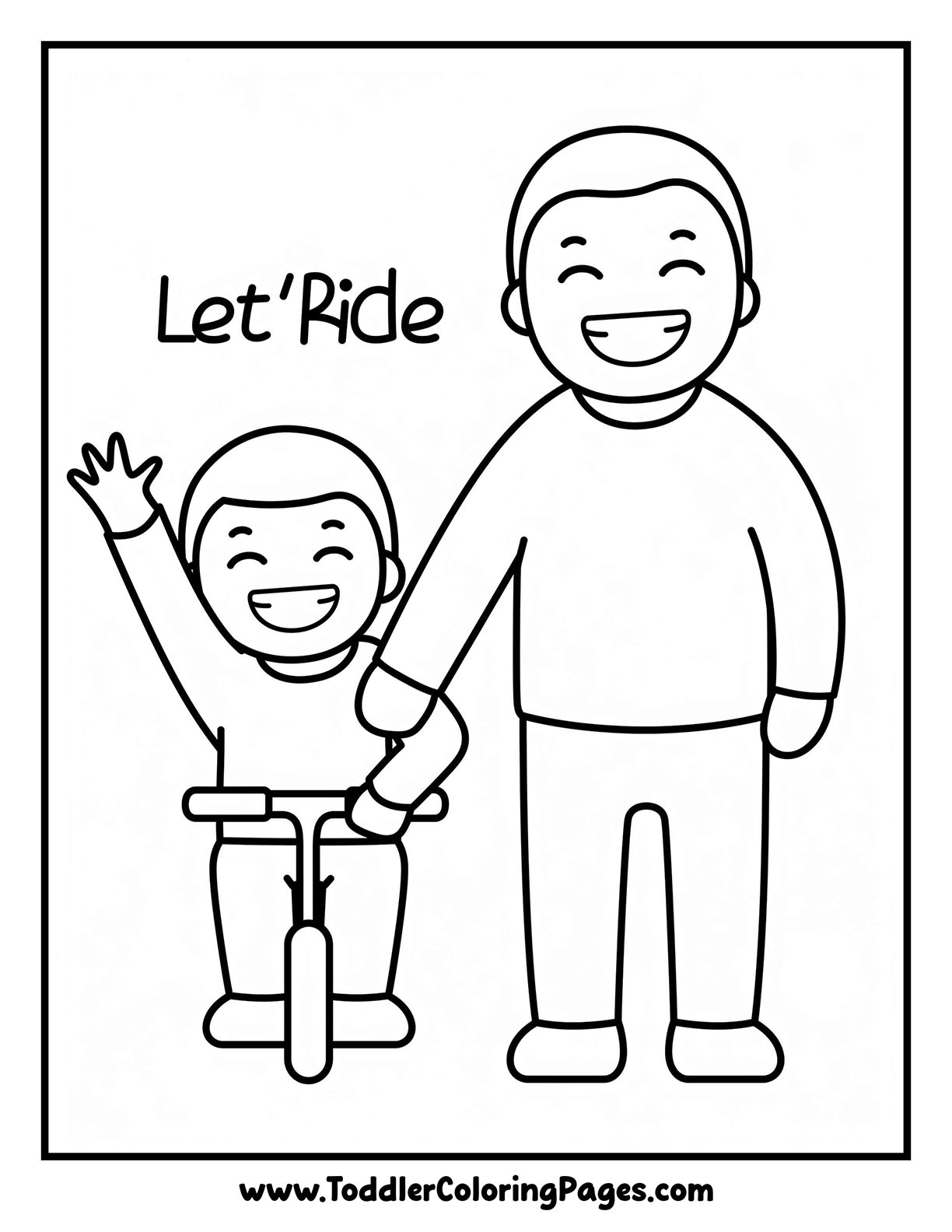 Father's Day Coloring Pages