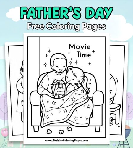 Father's Day Coloring Pages