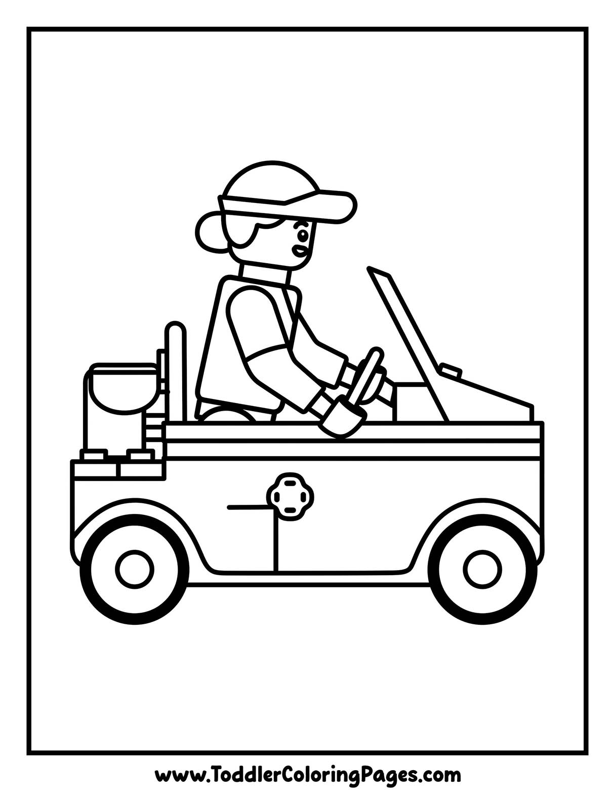 Lego Coloring Pages