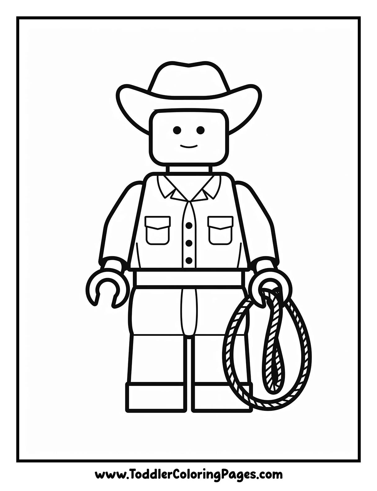 Lego Coloring Pages